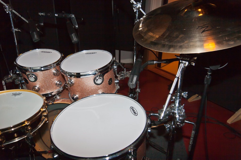 Ben Smith's drum kit