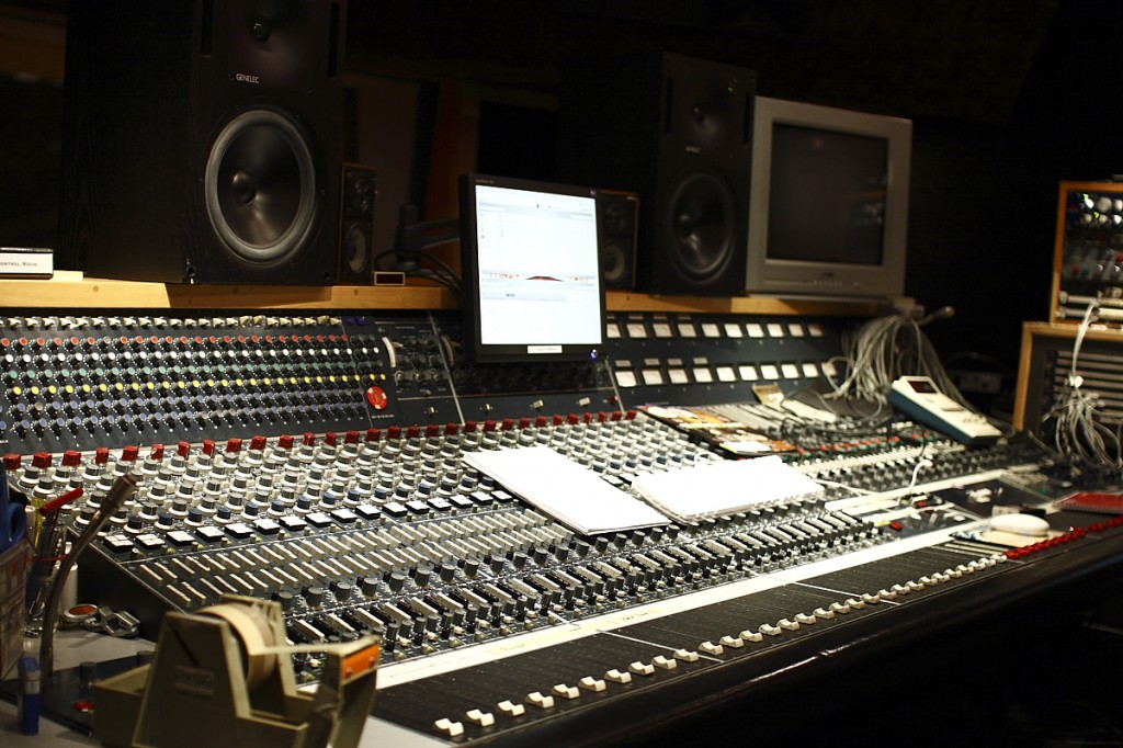 The Neve Console at London Bridge Studio