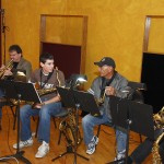 Greg Adams Horn Section at London Bridge Studio