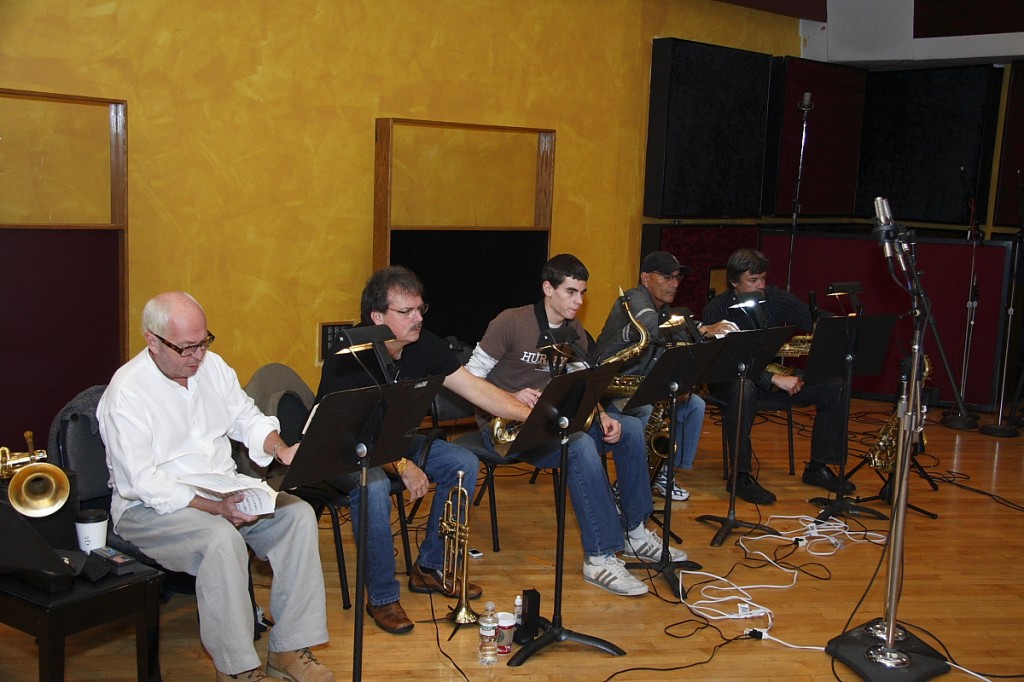 Greg Adams Horn Section at London Bridge Studio