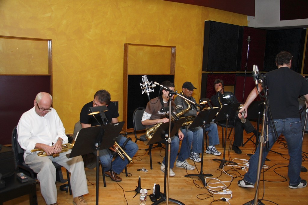 Greg Adams Horn Section at London Bridge Studio