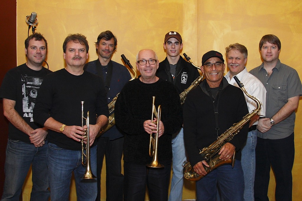 Greg Adams Horn Section at London Bridge Studio