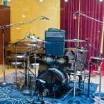 Ben's kit as seen from the control room