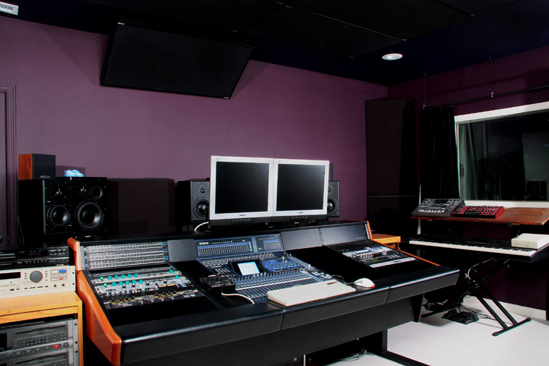 Control room after the remodel in 2006