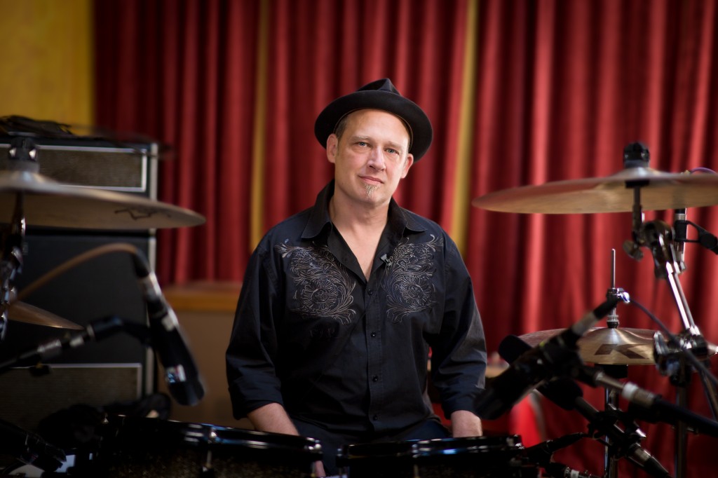 Heart Drummer Ben Smith at London Bridge