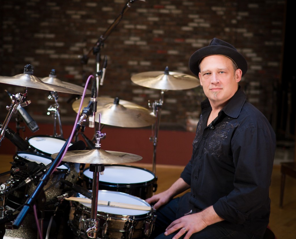 Heart Drummer Ben Smith at London Bridge