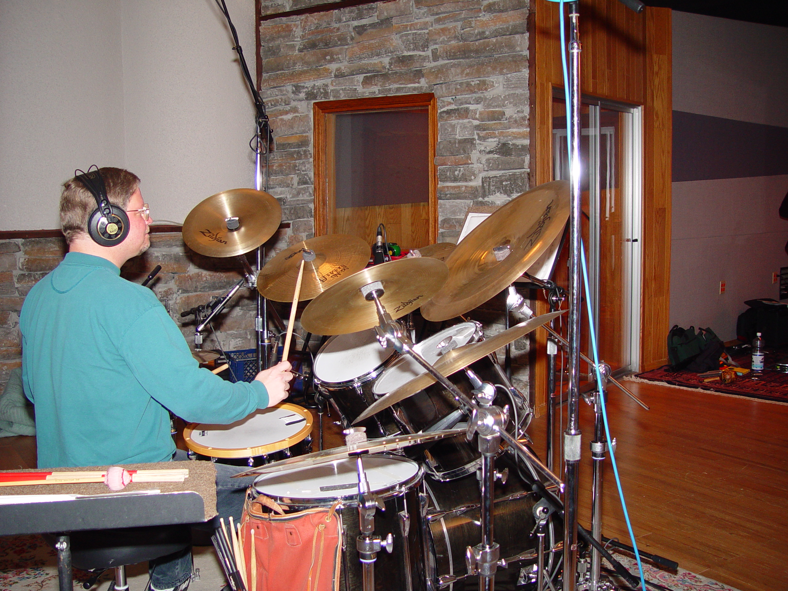 Drums at Triad Studios